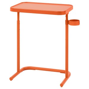 IKEA BJÖRKÅSEN laptop stand Brown / Orange, Ikea Outlet | 3641SILHA
