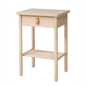 IKEA BJÖRKSNÄS nightstand, 18 7/8x15 in Birch, Ikea Outlet | 8136NAGML