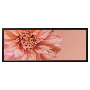 IKEA BJÖRKSTA picture and frame, flowers-in, 55x22 in Pink / Black, Ikea Outlet | 8620TQOXA