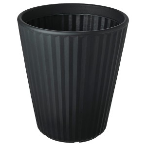 IKEA BJÖRNBAMBU plant pot, indoor/outdoor dark gray, 16 ¼ in, Ikea Outlet | 1479RKOVZ