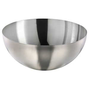 IKEA BLANDA BLANK serving bowl, stainless steel, 14 in, Ikea Outlet | 0389QPOTE