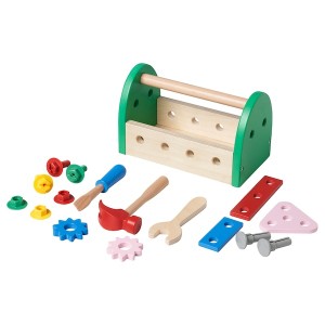 IKEA BLOMFLUGA 13-piece toy tool set, Ikea Outlet | 1269UMRNH