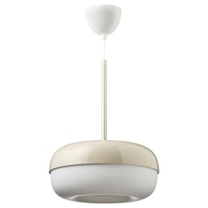 IKEA BLÅSVERK pendant lamp, beige, 15 in, Ikea Outlet | 4579TLHPW