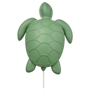 IKEA BLÅVINGAD LED wall lamp, turtle/green, Ikea Outlet | 8549UONPX
