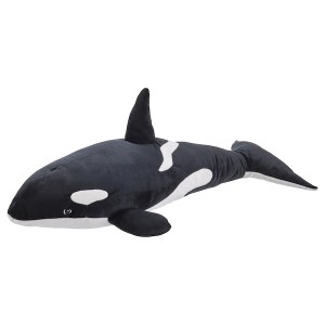 IKEA BLÅVINGAD soft toy, orca/black white, 24 in, Ikea Outlet | 0835MBDEP