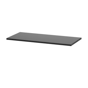 IKEA BOAXEL Shelf, 31 1/2x15 3/4 in Metal Anthracite, Ikea Outlet | 1256HFOTI