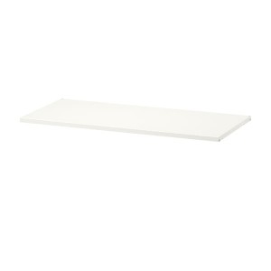 IKEA BOAXEL Shelf, 31 1/2x15 3/4 in Metal White, Ikea Outlet | 6270HBYLM