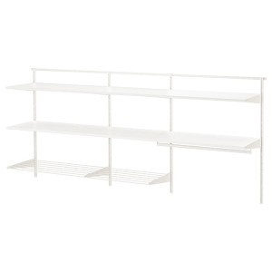 IKEA BOAXEL laundry combination, 89 1/2x15 3/4x39 5/8 in White, Ikea Outlet | 5892NLFKM