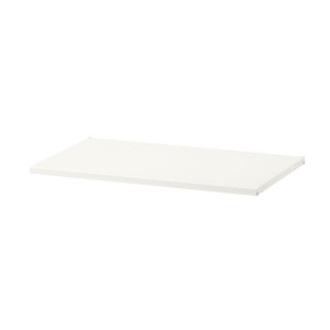 IKEA BOAXEL shelf, 23 5/8x15 3/4 in Metal White, Ikea Outlet | 7156PJFGT