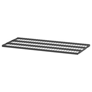 IKEA BOAXEL wire shelf, 31 1/2x15 3/4 in Anthracite, Ikea Outlet | 5194IDFAO