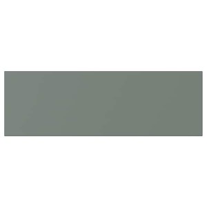 IKEA BODARP drawer front, gray-green, 15x5 in, Ikea Outlet | 2910KXYIM
