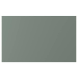 IKEA BODARP drawer front, gray-green, 24x15 in, Ikea Outlet | 8721YAIWL