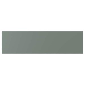 IKEA BODARP drawer front, gray-green, 36x10 in, Ikea Outlet | 2861CMRGF