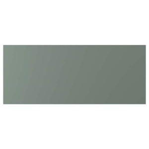 IKEA BODARP drawer front, gray-green, 36x15 in, Ikea Outlet | 5290RKQHL