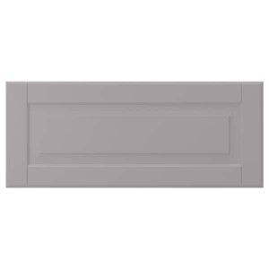 IKEA BODBYN drawer front, 24x10 in Gray, Ikea Outlet | 7265EIATY