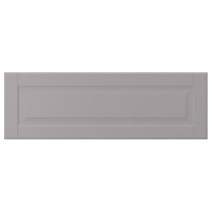 IKEA BODBYN drawer front, 30x10 in Gray, Ikea Outlet | 5376KRLOZ