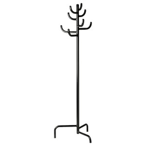 IKEA BONDSKÄRET hat and coat stand, 68 7/8 in Black, Ikea Outlet | 0731UGDPZ