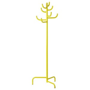 IKEA BONDSKÄRET hat and coat stand, 68 7/8 in Yellow, Ikea Outlet | 5317DWQAZ