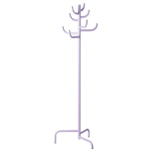 IKEA BONDSKÄRET hat and coat stand, 68 7/8 in Lilac, Ikea Outlet | 8137CGHSF