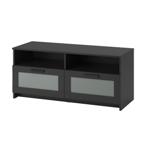 IKEA BRIMNES TV unit, 47 1/4x16 1/8x20 7/8 in Black, Ikea Outlet | 8096EWNFG