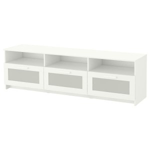 IKEA BRIMNES TV unit, 70 7/8x16 1/8x20 7/8 in White, Ikea Outlet | 6243GSHRZ
