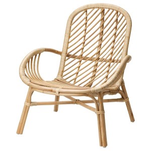 IKEA BROBOCK armchair, rattan, Ikea Outlet | 1704UHLVO