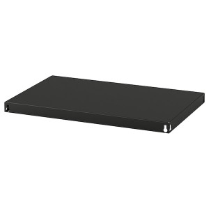 IKEA BROR shelf, 33 1/8x21 1/4 in Black, Ikea Outlet | 9640AIQHU