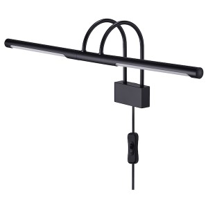 IKEA BRYNET LED picture light, black, 22 in, Ikea Outlet | 7439EFAVB