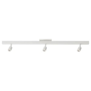 IKEA BÄVE LED ceiling track, 3 spots, white, Ikea Outlet | 0715EUTXJ