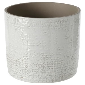 IKEA CHIAFRÖN plant pot, 6 in White, Ikea Outlet | 6310DHXCM