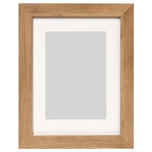 IKEA DALSKÄRR Frame, wood effect, light brown, 12x16 in, Ikea Outlet | 5293AENLS