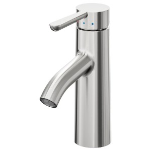 IKEA DALSKÄR bath faucet, stainless steel color, Ikea Outlet | 2316JPRIB