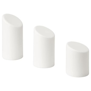 IKEA ÄDELLÖVSKOG LED block candle in/out, set of 3, Ikea Outlet | 2487GOKBP