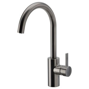 IKEA DELSJÖN kitchen faucet Pewter Effect, Ikea Outlet | 6580QFRES