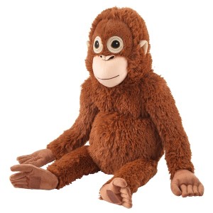 IKEA DJUNGELSKOG soft toy, orangutan, Ikea Outlet | 4280TCBIF