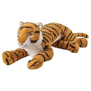 IKEA DJUNGELSKOG soft toy, tiger, Ikea Outlet | 5796EYUNZ