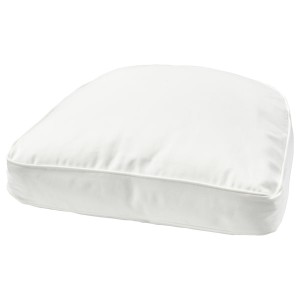 IKEA DJUPVIK cushion, Blekinge white, 21x21 in, Ikea Outlet | 0326FXWOL