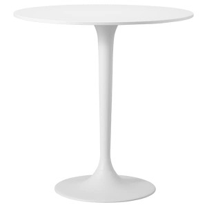 IKEA DOCKSTA bar table, 40 1/2 in White / White, Ikea Outlet | 5128HZNOW