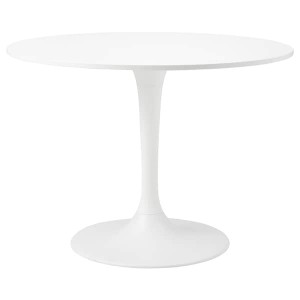 IKEA DOCKSTA table, 40 1/2 in White / White, Ikea Outlet | 6427BENCI