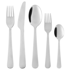 IKEA DRAGON 60-piece flatware set, stainless steel, Ikea Outlet | 9684BHVTK