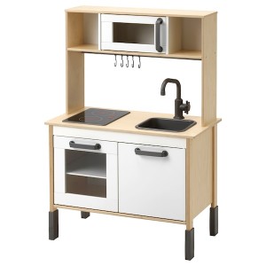 IKEA DUKTIG play kitchen, 28 3/8x15 3/4x42 7/8 in Birch, Ikea Outlet | 9580IULNX