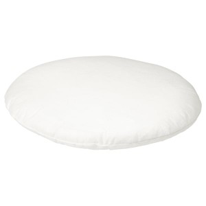 IKEA DUVHOLMEN inner chair pad, outdoor white, 13 3/4 in, Ikea Outlet | 2457TVCLQ