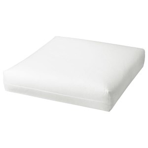 IKEA DUVHOLMEN inner seat pad, outdoor white, 24 3/8x24 3/8 in, Ikea Outlet | 9562PYMOS