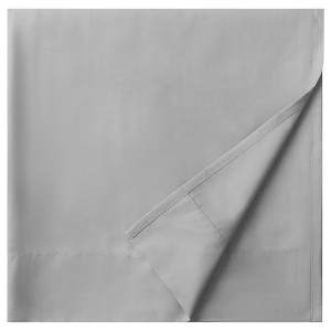 IKEA DVALA flat sheet, King Light Gray, Ikea Outlet | 0296SLEYG