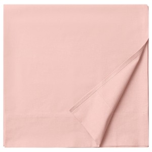 IKEA DVALA flat sheet, King Light Pink, Ikea Outlet | 3062WSUNT