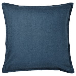 IKEA DYTÅG cushion cover, 20x20 in Dark Blue, Ikea Outlet | 4329WSEFD