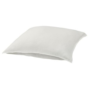IKEA DYTÅG pillowcase, 26x26 in White, Ikea Outlet | 9612NGLKP