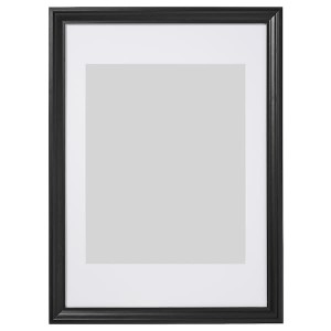 IKEA EDSBRUK frame, 19 ¾x27 ½ in Black Stained, Ikea Outlet | 2413ALSMC