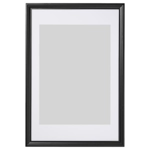 IKEA EDSBRUK frame, 24x35 ¾ in Black Stained, Ikea Outlet | 6809CVRUJ