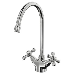 IKEA EDSVIK dual control kitchen faucet, chrome plated, Ikea Outlet | 2468LRXHQ